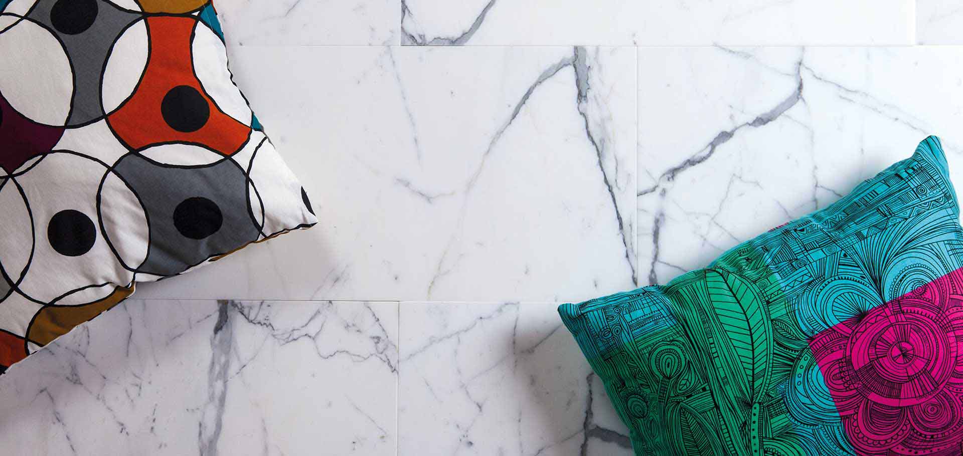 Pavimenti in marmo per interni ed da esterno Carrara